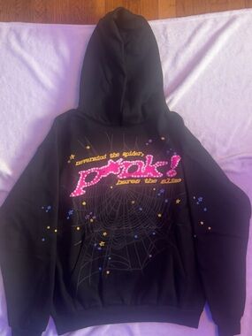 P*nk! Sp5der Hoodie